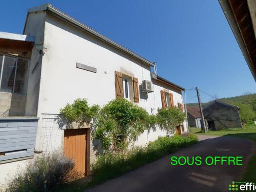 Maison à vendre 40 000 € 4 pièces 3 chambres 70 m² 290 m² de terrain Villy-en-Auxois 21350