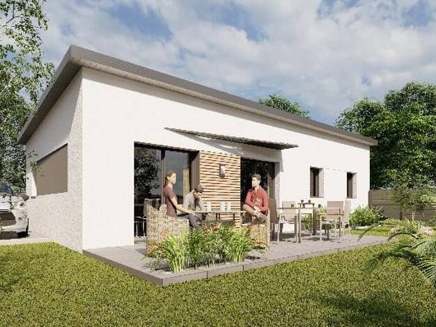 Terrain avec maison neuve à vendre 208 900 € 1 pièce 3 chambres 90 m² 409 m² de terrain Beuzec Conq-Lochrist-Parc-Menez Concarneau 29900