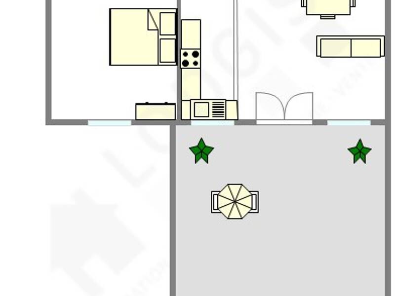 Maison à louer, 95m², PARIS 19E