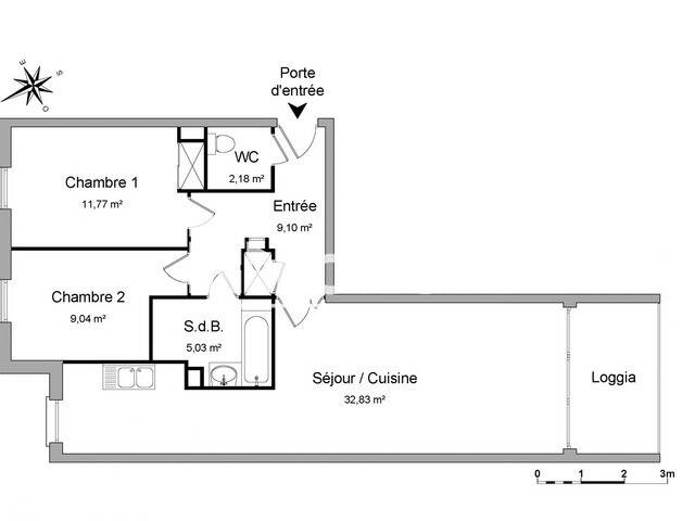 Maison à louer, 71m², ROUBAIX