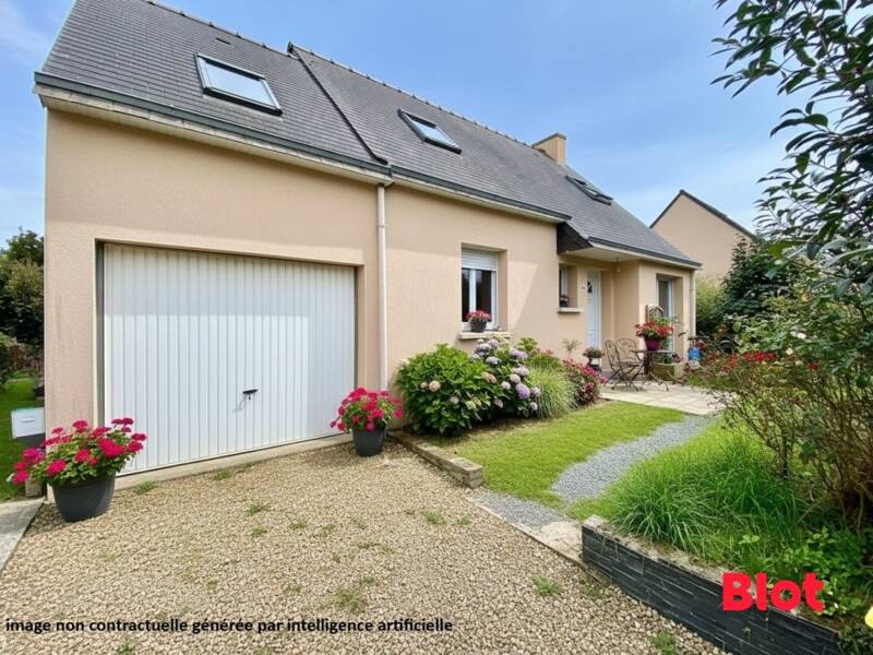 Maison à vendre, 77m², SAINT MEEN LE GRAND