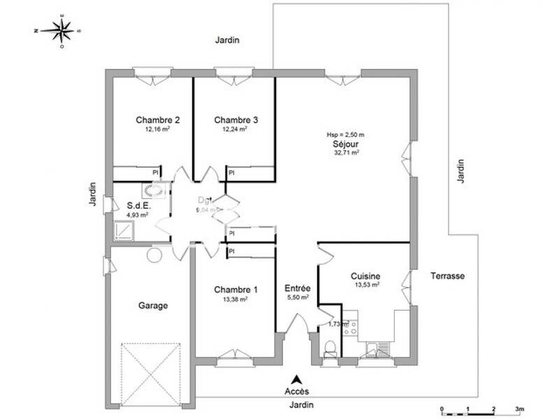 Maison à louer, 105m², AUSSONNE