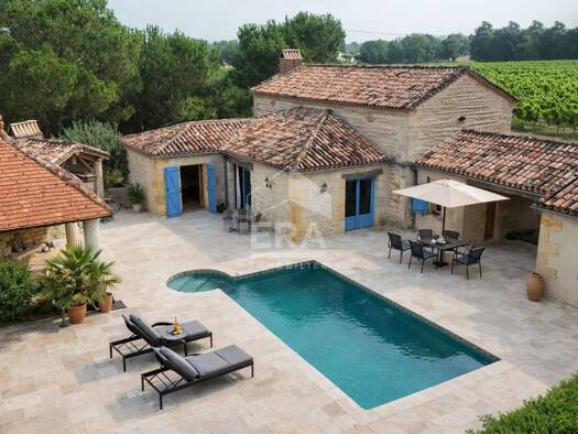 Maison à vendre 379 000 € 5 pièces 3 chambres 150 m² 3 300 m² de terrain Saint-Avit-Saint-Nazaire 33220