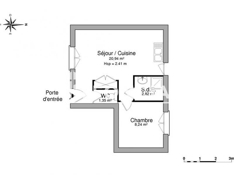 Maison à louer, 33m², SAINT NOLFF
