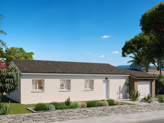 Terrain avec maison neuve à vendre 222 900 € 5 pièces 4 chambres 101 m² 675 m² de terrain Saint-Vincent-sur-Graon 85540