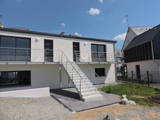 Duplex à louer - Première occupation 790 € 3 pièces 2 chambres 65 m² 1er étage Saint-Évarzec 29170