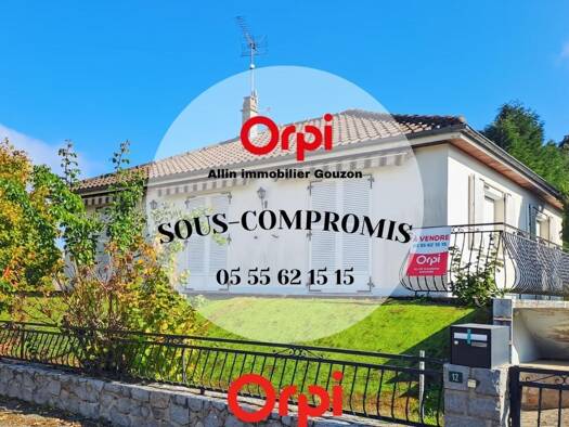 Maison à vendre 134 000 € 4 pièces 3 chambres 90 m² 688 m² de terrain Gouzon 23230