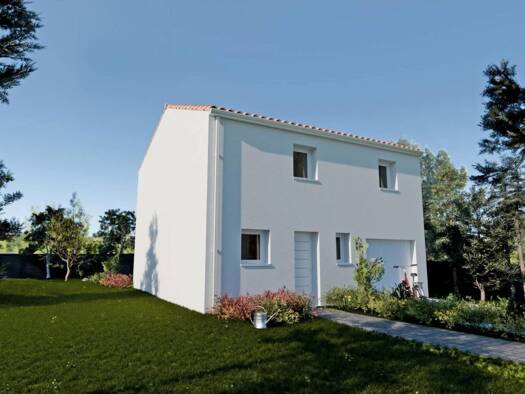 Terrain avec maison neuve à vendre 244 704 € 5 pièces 1 chambre 87 m² 319 m² de terrain Aigrefeuille-sur-Maine 44310