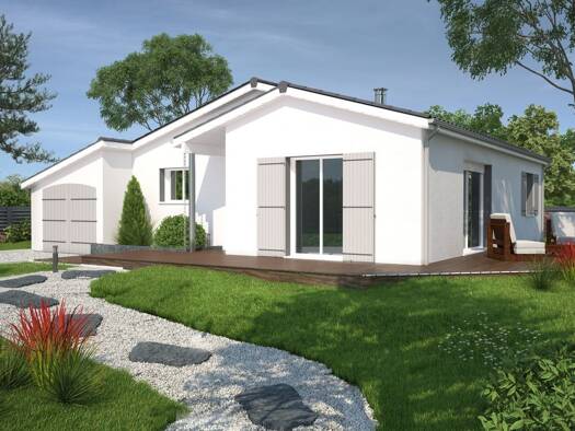 Terrain avec maison neuve à vendre 170 000 € 4 pièces 3 chambres 86 m² 3 799 m² de terrain Saint-Hilaire-du-Bois 17500