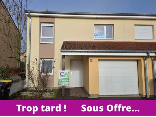 Maison à vendre 300 000 € 5 pièces 3 chambres 100 m² 200 m² de terrain Lorry-lès-Metz 57050