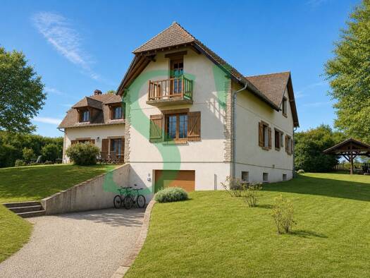 Maison à vendre 341 000 € 9 pièces 6 chambres 253 m² 3 552 m² de terrain Centre Gisors 27140