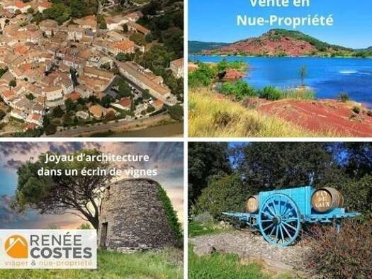 Maison en viager occupé Bouquet 96 160 € 5 pièces 3 chambres 110 m² 185 m² de terrain Caux 34720