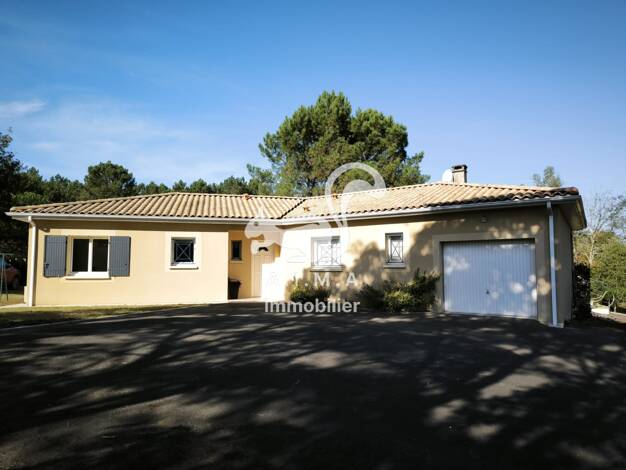 Maison de plain-pied à vendre 355 000 € 5 pièces 3 chambres 108 m² 2 000 m² de terrain Belin-Béliet 33830