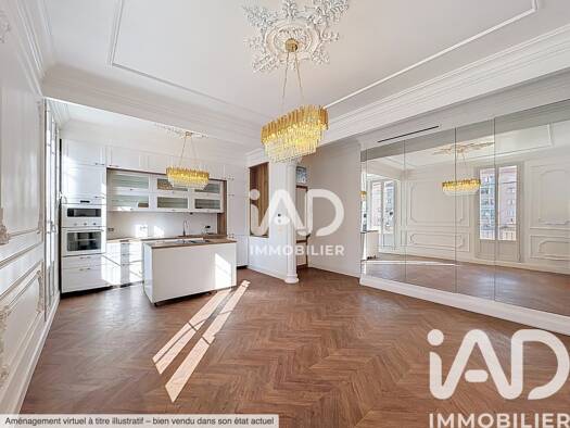 Appartement à vendre 650 000 € 3 pièces 2 chambres 63 m² Étage 4/4 Moneghetti Ouest Beausoleil 06240