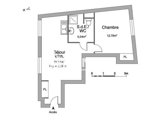 Maison à louer, 39m², MONTREUIL