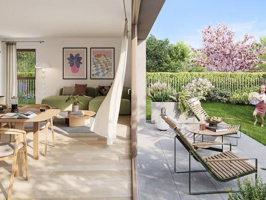 Appartement à vendre - neuf 328 000 € 3 pièces 2 chambres 66,8 m² 2ème étage Est Craponne 69290