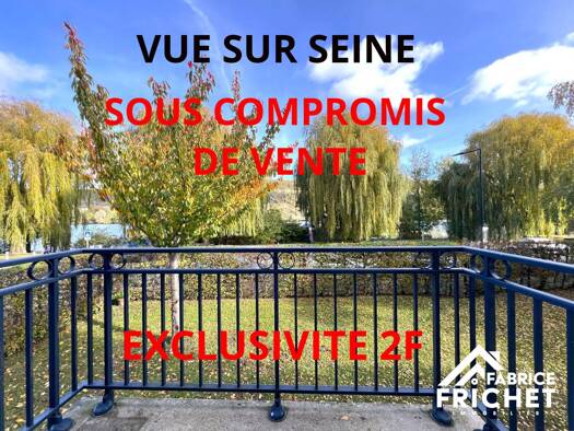 Appartement à vendre 252 000 € 3 pièces 2 chambres 76,8 m² RDC/2 Vernon 27200