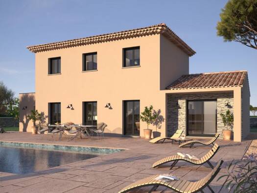 Terrain avec maison neuve à vendre 420 000 € 4 pièces 3 chambres 120 m² 957 m² de terrain Sud Vidauban 83550