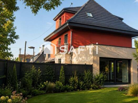 Demeure à vendre 511 000 € 8 pièces 5 chambres 174 m² 650 m² de terrain Sud Riedisheim 68400