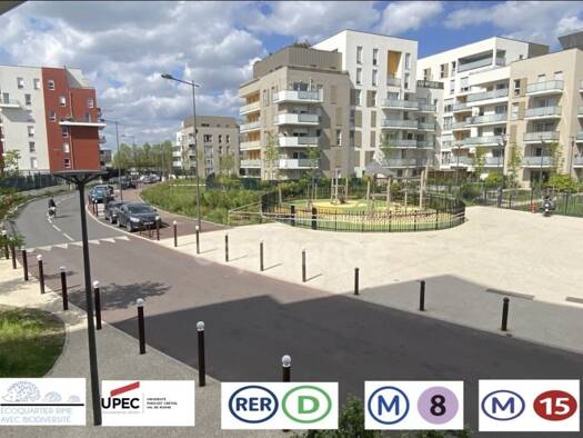 Appartement à vendre 320 000 € 3 pièces 2 chambres 70 m² Étage 3/5 Hôtel de Ville Créteil 94000