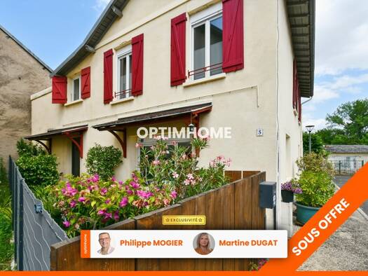 Maison de ville à vendre 185 000 € 5 pièces 3 chambres 136 m² 169 m² de terrain Saint-Yorre 03270