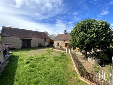 Maison de plain-pied à vendre 129 000 € 3 pièces 1 chambre 91 m² 2 695 m² de terrain Le Brethon 03350