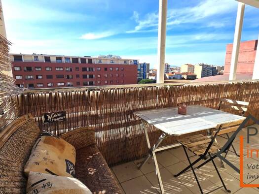 Appartement à vendre 77 000 € 2 pièces 1 chambre 33 m² Étage 6/7 Perpignan 66000