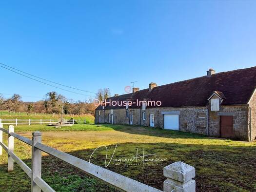 Maison à vendre 150 000 € 3 pièces 2 chambres 122 m² 6 670 m² de terrain Grand Est La Ferté Macé 61600