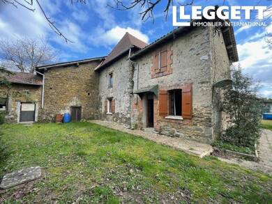 Maison à vendre 70 600 € 2 pièces 1 chambre 75 m² 1 630 m² de terrain Champsac 87230