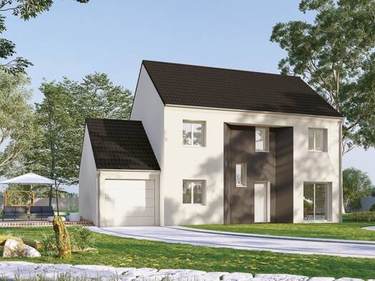 Terrain avec maison neuve à vendre 251 000 € 6 pièces 5 chambres 132 m² 495 m² de terrain Riaillé 44440