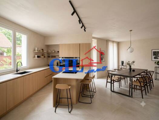 Maison de plain-pied à vendre 239 000 € 3 pièces 2 chambres 59 m² 150 m² de terrain Seine-Port 77240