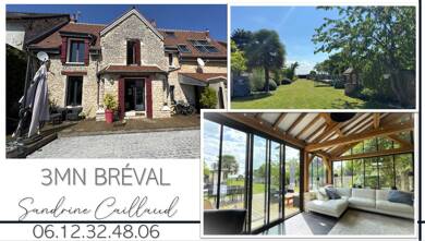 Maison à vendre 488 800 € 8 pièces 5 chambres 229 m² 1 084 m² de terrain Bréval 78980