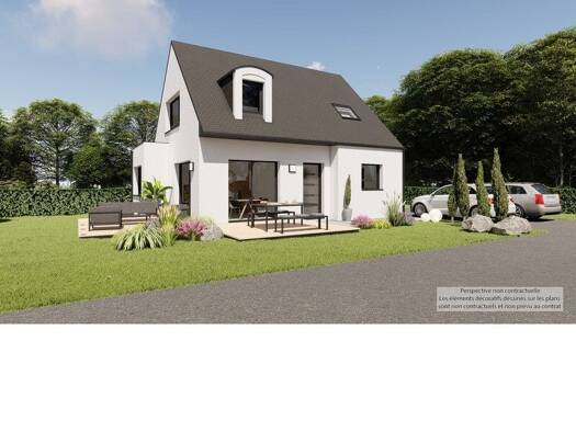 Terrain avec maison neuve à vendre 456 472 € 4 pièces 2 chambres 102 m² 521 m² de terrain Crach 56950