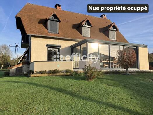 Maison de ville en viager occupé Bouquet 194 000 € 7 pièces 4 chambres 146 m² 2 178 m² de terrain Houppeville 76770