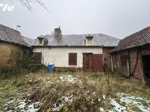 Maison à vendre 27 500 € 2 pièces 1 chambre 417 m² de terrain Raincheval 80600