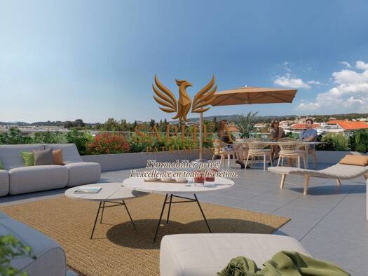 Duplex à vendre - neuf - de 1.1M € 4 pièces 3 chambres 94 m² RDC Nord La Ciotat 13600