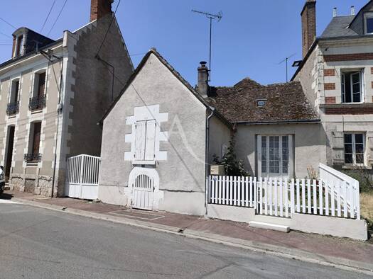 Maison à vendre 110 000 € 3 pièces 2 chambres 73 m² 365 m² de terrain Monteaux 41150