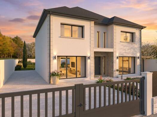 Terrain avec maison neuve à vendre 445 000 € 5 pièces 4 chambres 120 m² 400 m² de terrain Bord de Marne Champs-sur-Marne 77420