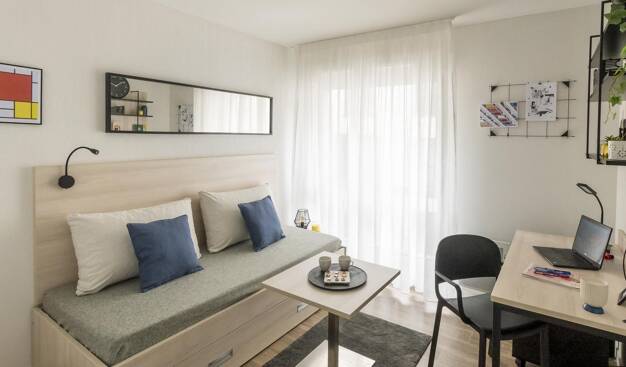 Appartement à louer 461 € 1 pièce 19 m² Le Hameau Pau 64000