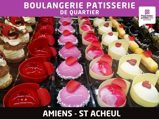 Boulangerie / Pâtisserie à vendre Fonds de commerce 176 000 € 1 pièce 80 m² de surface de vente Centre Ville Amiens 80000