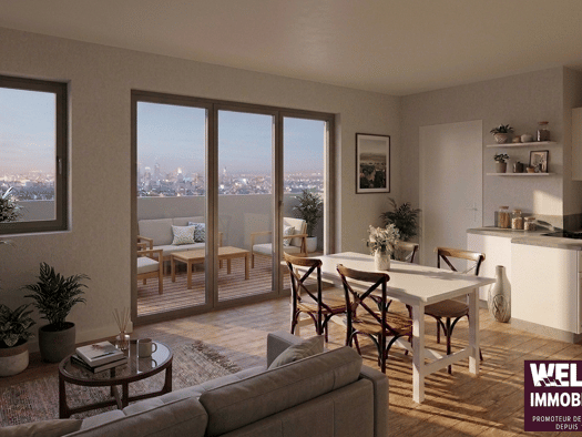 Appartement à vendre - neuf 351 000 € 3 pièces 2 chambres 67 m² dès le 30/09/2028 Contades Centre Strasbourg 67000