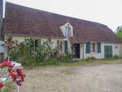 Maison de plain-pied à vendre 117 000 € 5 pièces 3 chambres 110 m² 1 926 m² de terrain Pruniers en Sologne 41200