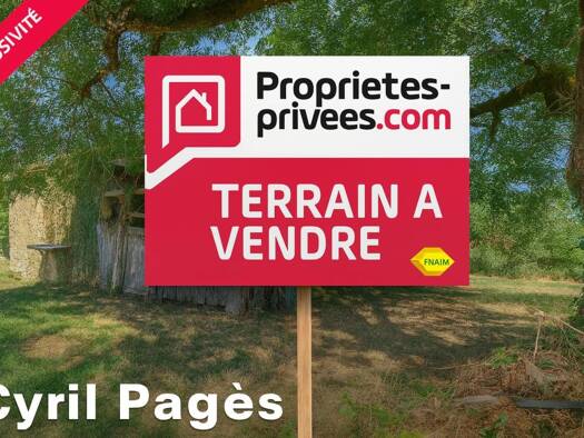 Terrain à vendre 46 000 € Lacaze 81330