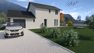 Terrain avec maison neuve à vendre 453 000 € Jarrie 38560