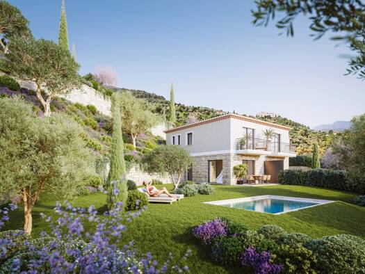 Maison jumelée à vendre - neuf 547 000 € 4 pièces 3 chambres 79,5 m² dès le 31/12/2027 Les Ecarts-Village-Plans de Carros Carros 06510