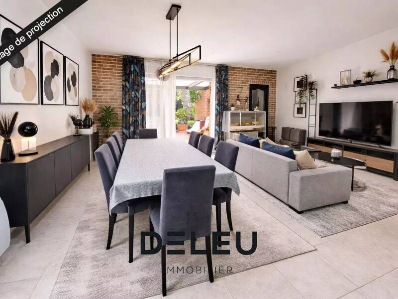 Maison à vendre, 102m², MARCQ EN BAROEUL