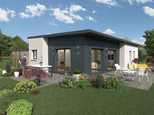 Terrain avec maison neuve à vendre 422 990 € 5 pièces 4 chambres 101 m² 682 m² de terrain Nord Est Perros-Guirec 22700