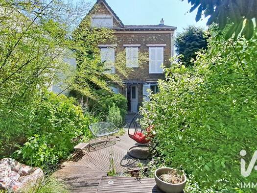 Maison à vendre 1 180 000 € 8 pièces 5 chambres 165 m² 378 m² de terrain Bas Meudon Meudon 92190