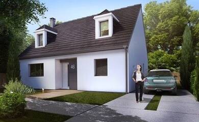 Terrain avec maison neuve à vendre 330 000 € Seraincourt 95450