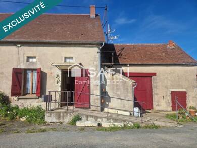 Maison à vendre 79 750 € 4 pièces 3 chambres 89 m² 3 390 m² de terrain Louroux-de-Bouble 03330